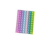 Pop Fidget It Notebook, Push Bubble A5 Sprial Notebook Fidget Toys, Cute Composition Notebooks, College Ruled Notebooks, Protable for School Office Gifts (Multicolor cool)