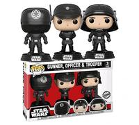 Funko Pop Star Wars Death Star 3 Pack Gunner, Officer, Trooper Vinyl Figures