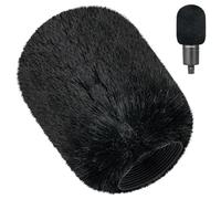 Pop Filter for Audio-Technica AT2020 Microphone，Mic Covers Foam with Furry Windscreen Muff Windshield Acoustic Recording Filter and Noise for AT2020USB AT2035 AT2040 AT2050 ATR2500 ATR2500X AT4040