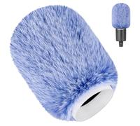 Pop Filter for Audio-Technica AT2020 Microphone，Mic Covers Foam with Furry Windscreen Muff Windshield Acoustic Recording Filter and Noise for AT2020USB AT2035 AT2040 AT2050 ATR2500 ATR2500X AT4040