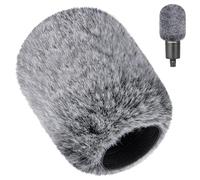 Pop Filter for Audio-Technica AT2020 Microphone，Mic Covers Foam with Furry Windscreen Muff Windshield Acoustic Recording Filter and Noise for AT2020USB AT2035 AT2040 AT2050 ATR2500 ATR2500X AT4040