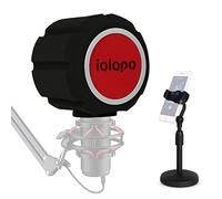 Pop Filter for Mic,Professional Microphone Isolation Shield, Acoustic Microphone Windscreen Foam Cover for Recording Studio Microphone,Density Foam that Reduces Noise and Reflections
