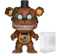 POP Five Nights at Freddy's The Twisted Ones - Twisted Freddy Funko ! Vinyl Figure (Bundled with Compatible Box Protector Case), 3.75 inches, Multicolored
