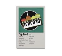 Pop Food - Jack Stauber Poster Wall Art Vintage Art Cover Room Decor Aesthetic Bedroom Posters For Bedroom 08x12inch(20x30cm) Unframe-style