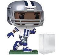 POP Football: Cowboys - Micah Parsons Funko Vinyl Figure (Bundled with Compatible Box Protector Case), Multicolor, 3.75 inches