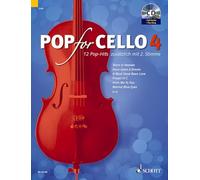 Pop for Cello Band 4: 12 Pop-Hits ZusaTzlich MIT 2. Stimme: 12 Pop-Hits zusätzlich mit 2. Stimme. Band 4. 1-2 Violoncelli.