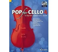 Pop for Cello Vol. 4 1-2 cellos Michael Zlanabitnig Schott Music