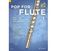 Pop For Flute 1 Vol. 1 1-2 flutes (easy) with Online material 12 Pop-Hits in Eas