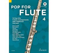 Pop For Flute 4 Band 4 Book and Media Online 1-2 Flutes Schott Music