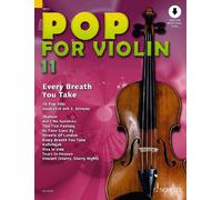 Pop for Violin Vol. 11 1-2 violins (easy) with Online material Every Breath You
