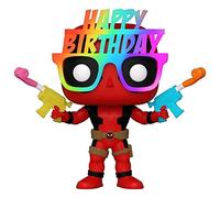 POP Funko 54687 Deadpool Birthday Glasses Deadpool 30th Anniversary Vinyl Figure #783