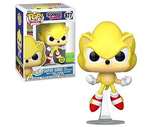 POP Funko 65259 ! Games: Sonic The Hedgehog - Super Sonic First Appearance (Summer Convention 2022 Glow in the Dark Exclusive) #877, Grey, One Size