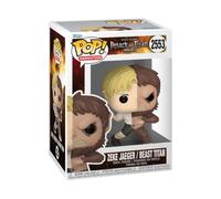 POP Funko Animation: Attack on Titan - Beast Titan (Split) | Official Merch - Collectable Vinyl Figurine for Shelf Display - Birthday Gift Idea for Fans and Collectors