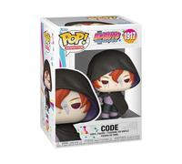 Funko POP! Animation: Boruto - Code - 1 in 6 Chance of Rare Chase | Official Anime Merch - Collectable Vinyl Figurine for Shelf Display - Birthday Gift Idea for Fans and Collectors