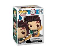 Funko POP! Animation: Demon Slayer - Tanjiro (Sun Breathing) | Official Anime Merch - Collectable Vinyl Figurine for Shelf Display - Birthday Gift Idea for Fans and Collectors