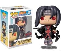 POP Funko Animation: Naruto puden - Itachi with Crows (Exclusive) Vinyl, Multicolor, 3.75 inches
