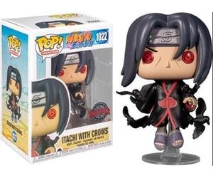 POP Funko Animation: Naruto puden - Itachi with Crows (Exclusive) Vinyl, Multicolor, 3.75 inches