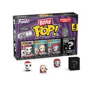 POP Funko Bitty 4 Pack: Disney The Nightmare Before Christmas & More | Official Cartoon/Animation Merch - Tiny 0.9 inch Figures with Display Shelf - Cake Topper, Party Bag and Stocking Filler Gift