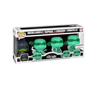 POP Funko Comics: TMNT - Brothers 4 Pack - Amazon Exclusive | Official Superheroes Merch - Collectable Vinyl Figurine for Shelf Display - Birthday Gift Idea for Fans and Collectors