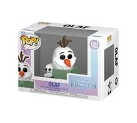 POP Funko Disney: Frozen - Olaf with Book | Official Merch - Collectable Vinyl Figurine for Shelf Display - Birthday Gift Idea for Fans and Collectors