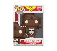 POP Funko Heroes: DC Wonder Woman - Valentine's Chocolate Effect | Official Superheroes Merch - Collectable Vinyl Figurine for Shelf Display - Birthday Gift Idea for Fans and Collectors