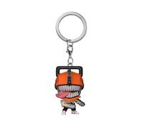POP Funko Keychain: Chainsaw Man | Official Anime Merch - Mini Figurine Keyring for Keys, Bags and Backpacks - Stocking Filler and Party Bag Gift