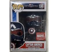 POP Funko Marvel Collector Corps 85th Anniversary ExclusiveCaptain America Brave New World Captain America #1369 w/Acrylic Case