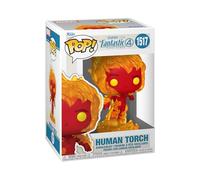 Funko POP! Marvel: Fantastic Four - Human Torch | Official Superheroes Merch - Collectable Vinyl Figurine for Shelf Display - Birthday Gift Idea for Fans and Collectors