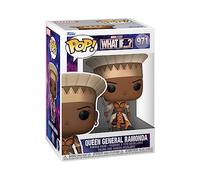 POP Funko Marvel What If - Queen General Ramonda | Official Superheroes Merch - Collectable Vinyl Figurine for Shelf Display - Birthday Gift Idea for Fans and Collectors