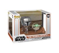 Funko Pop Star Wars The Mandalorian and Grogu (the Child) Vinyl Figure Set #390