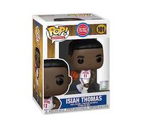 POP Funko NBA Legends: Isiah Thomas (Pistons Home) | Official Merch - Collectable Vinyl Figurine for Shelf Display - Birthday Gift Idea for Fans and Collectors