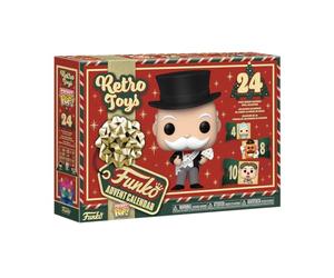 POP Funko Pocket Advent Calendar: Hasbro Retro Toys - 24 Day | Official Personalities Merch - Advent Calendar with 24 Days of Mystery Mini Figures - Christmas Countdown Gift for Fans