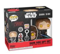 POP Funko Star Wars Dark Side Gift Set, Vinyl Figure with Mystery Mini and Keychain, Collectible Pack