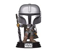 POP Funko Star Wars: The Mandalorian - Mario (Final) - Metallic | Official Merch - Collectable Vinyl Figurine for Shelf Display - Birthday Gift Idea for Fans and Collectors