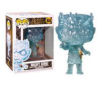 POP Funko TV: Game of Thrones - Crystal Night King with Dagger in Chest | Official Fantasy Merch - Collectable Vinyl Figurine for Shelf Display - Birthday Gift Idea for Fans and Collectors