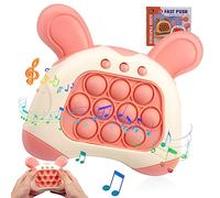 Pop Game Sensory Fidget Toys Fidget Reaction Game with Light Up Popping Game Controller Machine for 6 7 8 9 10 Year Old Fun Present