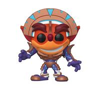 POP! Games Crash Bandicoot 841 Crash Bandicoot in Mask Armor 2021 Convention