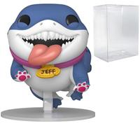 POP Games: Marvel Rivals - Jeff The Land Shark Funko Vinyl Figure (Bundled with Compatible Box Protector Case), Multicolor, 3.75 inches