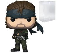 POP Games: Metal Gear Solid - Naked Snake Funko Vinyl Figure (Bundled with Compatible Box Protector Case), Multicolored, 3.75 inches