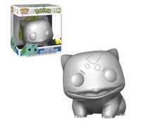 Funko Pop! Games - Pokemon #454 Bulbasaur 10-Inch Jumbo Sized (Silver Metallic)