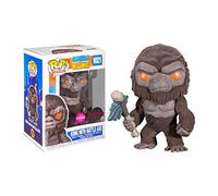 Pop! Godzilla vs Kong 1021 Kong with Scepter Flocked Special Edition
