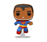 Funko POP! Heroes: DC Holiday - Superman - Gingerbread - DC Comics - Collectable Vinyl Figure - Gift Idea - Official Merchandise - Toys for Kids & Adults - Comic Books Fans