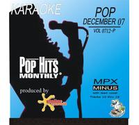 Pop Hits Monthly December 2007 Karaoke CD+G