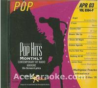 Pop Hits Monthly Pop Karaoke Music CDG - April 2003