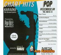 Pop Hits Monthly Pop Karaoke Music CDG - December 2008