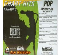 Pop Hits Monthly Pop Karaoke Music CDG - January 2008