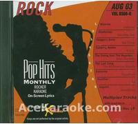 Pop Hits Monthly Rock Karaoke Music CDG - August 2003
