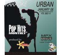 Pop Hits Monthly Urban January 2008 Karaoke CD+G