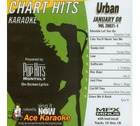 Pop Hits Monthly Urban Karaoke Music CDG - January 2008