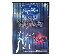 Pop Idol Performer Karaoke DVD Triple Pack Volumes 7/8/9